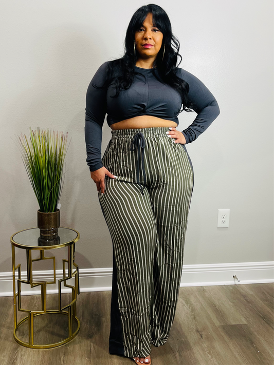 Got Your Attention! Matching Pant Set