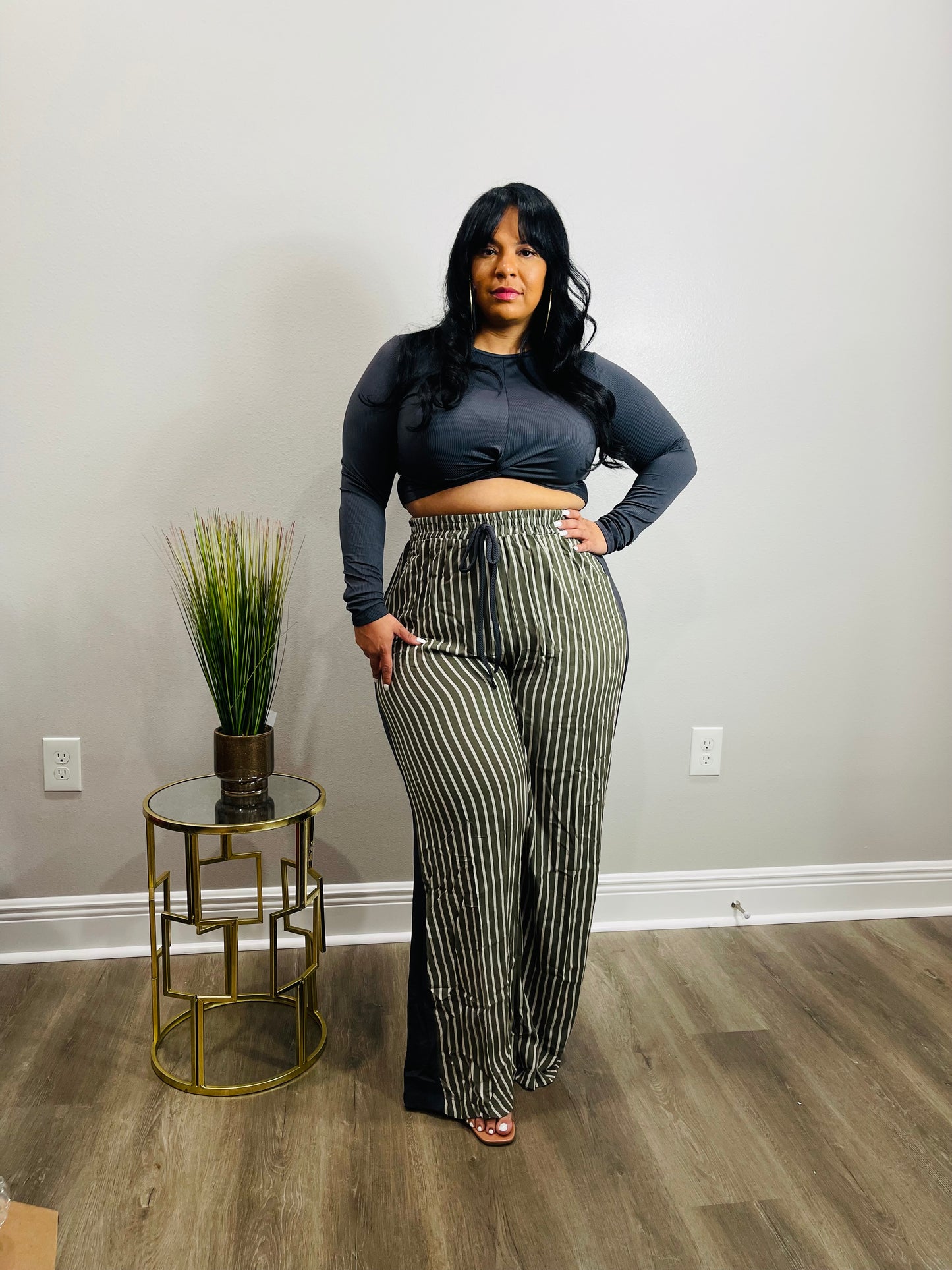 Got Your Attention! Matching Pant Set